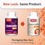 Jarrow Formulas Quercetin 500mg Capsules - 30 Veggie Caps - Supports Antioxidant Status, Cardiovascular Health & Immune Health - 30 Servings