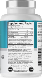 Advanced Oral Probiotics for Mouth Bad Breath Treatment for Adults, Dentist Formulated BLIS K12 M18 Oral Health Probiotics for Teeth/Gums, Flavor Variation Pack: Mint, Strawberry Vanilla 60 Count Each