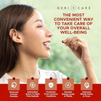 GeriCare One-Daily Multi-Vitamin Tablet, 100 Count Adult Multivitamin Supplement | Easy-to-Take Dietary Supplement with Vitamins A, C, D3, B, Calcium| Vitamin & Mineral Complex (2 Pack)