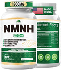 NMNH(Dihydronicotinamide Mononucleotide),NMNH Supplement 1000mg Pure Nicotinamide Mononucleotide,NAD High Purity Supplement Alternative,for Energy,Focus,Non-GMO, Gluten Free,120 Capsules