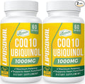 1000mg Liposomal CoQ10 Softgels | Better Absorption CoQ10 Ubiquinol Supplement | Heart Function & Energy Production | Active Antioxidant Form of Vegan Coenzyme Q10 | Non-GMO | 120 Softgels
