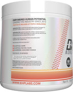 EHP Labs OxyShred Non Stimulant Pre Workout Powder - Stim Free Pre Workout, Caffeine Free Preworkout for Men & Women with L Glutamine & Acetyl L Carnitine - Peach, 60 Servings