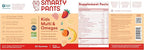 SmartyPants Kids Multivitamin Gummies: Omega 3 Fish Oil (EPA/DHA), Vitamin D3, C, Vitamin B12, B6, A, K & Zinc for Immune Support, Biotin, Gluten Free, Three Fruit Flavors, 120 Count (30 Day Supply)