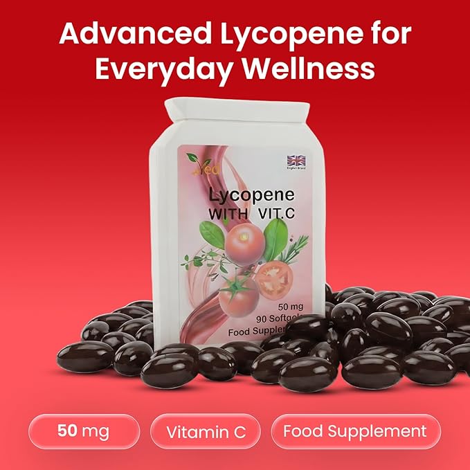 Ved Lycopene Supplement | 50mg x 90 Softgel