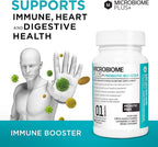 Microbiome Plus Prebiotics scFOS Prebiotic Fiber, Boosts Probiotic Benifits, GI Digestive Supplements, Allergy Safe and Gluten-Free for Men and Women (1 Month Supply) (1)