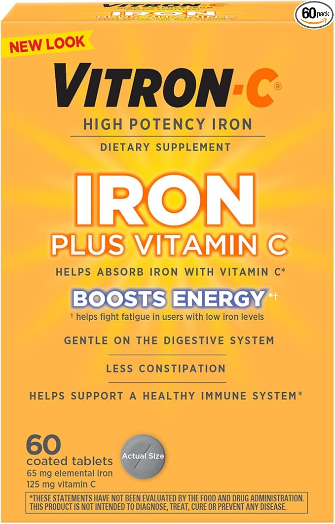Vitron-C Multivitamin Tablet 63736012301 1 Bottle, 60 per Bottle