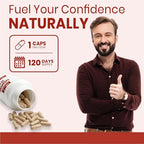 Lycopene Supplement for Men 60mg, Natural Carotenoid Complex from Tomato Extract Powder, 120 Vegan Capsules, 4 Month Supply, Non-GMO and Gluten Free Lycopene for Men & Women