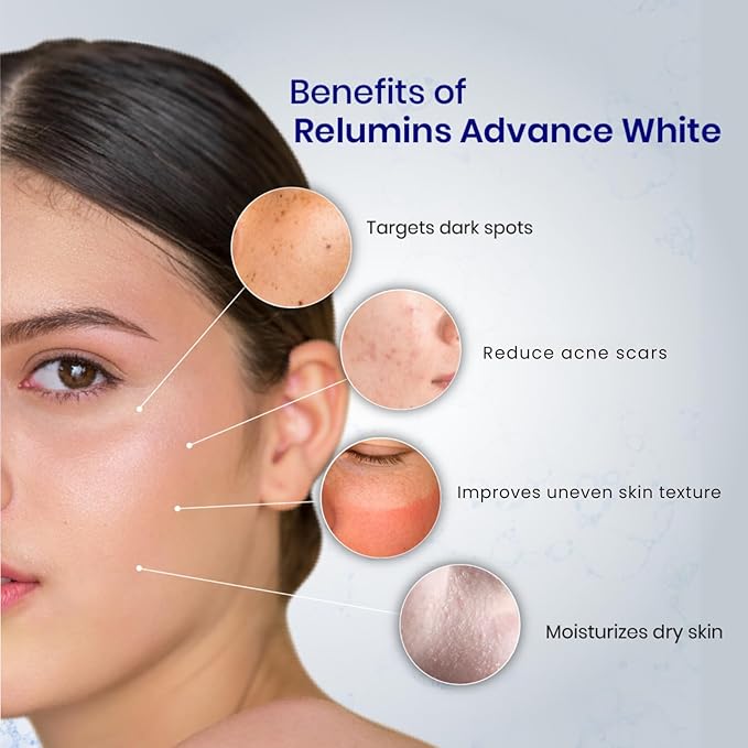 Relumins Advanced White Glutathione Capsules - Max Strength Brightening Supplement with ALA, Placenta, Rose HIPS & Vitamin C - Fights Oxidative Stress, Supports Collagen & Made in USA - 10 Bottles