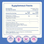 JoySpring Calmify Magnesium Glycinate for Kids | Liquid Magnesium with L-Theanine Supplement | Chamomile Extract & Passion Flower Extract | Sugar-Free Calm Drops | 1 fl oz (30 Servings) (Pack of 2)