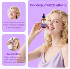 Magnesium L-Threonate Liquid Drops 1500mg High Absorption Brain Supplement for Memory Focus Sleep Sugar Free Vegan 2.04 Fl Oz,GMP Certification Applies to Both Kids and Adults.
