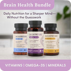 Omega Max w/LYSOVETA LPC | EPA & DHA Supplements for Brain & Retina Health | Focus, Attention, Memory, Mood & Vision | 6X Higher Absorption Than Fish Oil | High Potency Omega-3 LPC-DHA