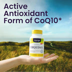 Healthy Origins Ubiquinol (Active Form of CoQ10), 300 mg - Ubiquinol Supplements for Heart Health & Antioxidant Support - Gluten-Free & Non-GMO Supplement - 150 Softgels