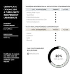 Toniiq Lion’s Mane - Ultra High Potency 10:1 Extract with 30% Polysaccharides - Highly Concentrated & Bioactive - Third-Party Lab Tested - 120 Capsules