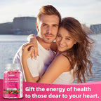 D-Mannose Gummies 2000mg with Cranberry 500mg & Hibiscus - D Mannose Chewable Supplements for Women - Liver, Bladder Flush & Urinary Tract Cleanse Health Supplement - 120 Count