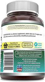 Amazing Formulas Biotin 10000 Mcg Vegetarian Capsules | Vitamin B7 Supplement | Non-GMO | Gluten-Free | Made in USA (200 Count | 2 Pack)