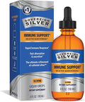 Sovereign Silver Immune Support - Colloidal Silver, Bio-Active Silver Hydrosol, 10 ppm, Liquid Dropper, 4 Fl Oz, (118 mL)