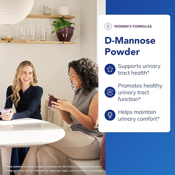 Pure Encapsulations D-Mannose Powder - for Urinary Tract Support - Urinary Tract Support & Bladder Health* - Easy Dissolve Powder - Non-GMO & Vegan - 3.5 oz