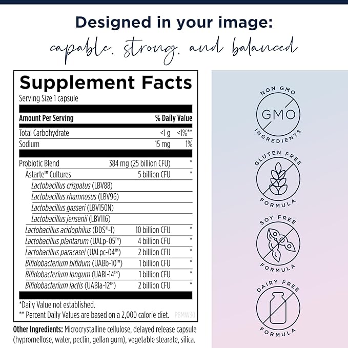 Designs for Health Vaginal Probiotic & UT Support Bundle - ProbioMed Women Probiotic (30 Capsules) for Gut Health & Vaginal pH, UT Synergy (60 Capsules) Urinary Tract Support with Hibiscus & D-Mannose
