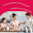 BeLive Elderberry Gummies with Vitamin C, D3 and Zinc - Multivitamin Supplement for Immune Health Support for Kids & Adults - 50 Count - Raspberry Flavor