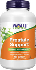 NOW Supplements, Prostate Support, Prostate Support, with Standardized Saw Palmetto, Stinging Nettle & Lycopene, 180 Softgels
