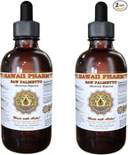Hawaii Pharm Saw Palmetto (Serenoa Repens) Liquid Extract 2x2 fl.oz