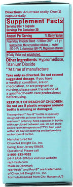 RepHresh Pro-B Vaginal Probiotic Supplement, 30 Capsules, Pack of 2