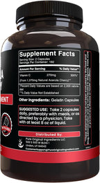 PURE ORIGINAL INGREDIENTS Acerola Cherry (365 Capsules) No Magnesium Or Rice Fillers, Always Pure, Lab Verified