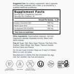 Nature's Lab CoQ10 200mg with Alpha Lipoic Acid & L-Carnitine - High Absorption Heart & Brain Support - Energy & Mitochondrial Function - 60 Capsules Gold