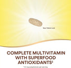 Nature's Way Alive! Women's 50+ Complete Multivitamins, Supports Healthy Heart, Brain, Bones*, Superfood Antioxidants(1), B-Vitamins, Gluten Free, 130 Tablets (Packaging May Vary)