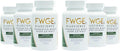 Spermidine Longevity and Cellular Health - Fermented Wheat Germ Extract, Autophagy Inducer, Holistic, Non-GMO, Gluten-Free, Sugar-Free, Vegan, Antioxidant, Natural, 360 Capsules (6 Bottles)