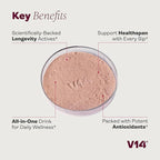 Youth & Earth V14 Reds Powder | NMNH, Spermidine, Magnesium Blend | Daily Wellness Powder | Gluten Free, Soy Free, Non-GMO | 30 Servings