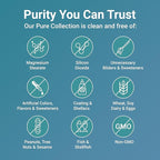 Micro Ingredients Pure Methylated Multivitamin, 240 Capsules | 19-in-1 Formula with Vitamins C, D, B12, Folate, Magnesium, Zinc & More | Filler Free, Non-GMO