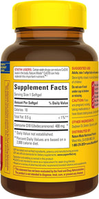 Nature Made CoQ10 400mg Softgels,Dietary Supplement for Heart Health Support,40 Day Supply,40 Count (Pack of 2)