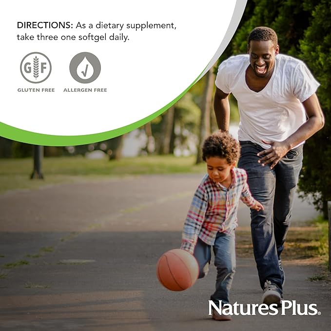 NaturesPlus Natural Beta Carotene - 25,000 IU Vitamin A & Vitamin E - 90 Softgels - Eye Supplement, Antioxidant, Aids in Free Radical & Natural Cellular Defense - Gluten Free - 90 Servings