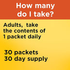 Nature Made Diabetes Health Pack, Daily Dietary Supplements for Nutritional Support, 30 Packets, 30 Day Supply