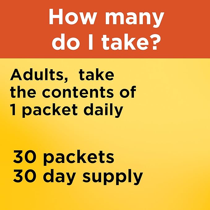 Nature Made Diabetes Health Pack, Daily Dietary Supplements for Nutritional Support, 30 Packets, 30 Day Supply
