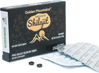 Siberian Green Premium Pure Shilajit Dry Drops Altai Golden Mountains - 60 Count (200 mg) Authentic Safety & Quality Certificate - US Lab Tested Fulvic Acid