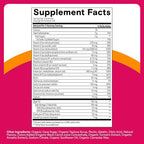 SmartyPants Women's Multivitamin Gummies, Omega 3 DHA/EPA, Methylfolate, CoQ10, Vitamin D3, C, B12, B6, A, K, Zinc, Three Fruit Flavors, 90 Count (30 Day Supply)