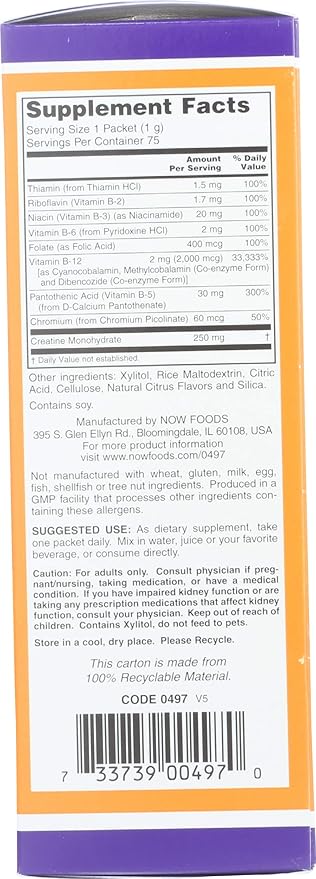 Now Foods - B-12 Instant Energy Packets 75/Box
