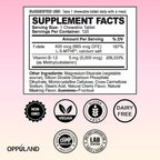 Methyl B-12 5000mcg Chewable with Folate - Vitamin B12 Methylcobalamin Sublingual Tablets - Supports Energy & Brain Function - Vegan Supplement - Cherry Flavor - 120 Count