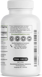 Bronson Maca Root Extra Lepidium Meyenii, Non-GMO, 120 Vegetarian Capsules