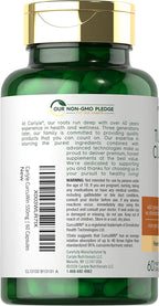 Carlyle Turmeric Curcumin 550mg | 60 Vegetarian Capsules | High Absorption with 95% Curcuminoids and CurcuWin Extract | Non-GMO & Gluten Free Supplement