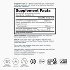 Nature's Lab Turmeric Extract with Curcumin C3 & BioPerine 1000mg - Promotes Cardiovascular, Digestion and Immune Health - 60 Capsules (30 Day Supply)