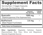 NusaPure Quercetin - Suitable for Vegetarian/Vegan, Non - GMO - 1000 mg - 200 Capsules