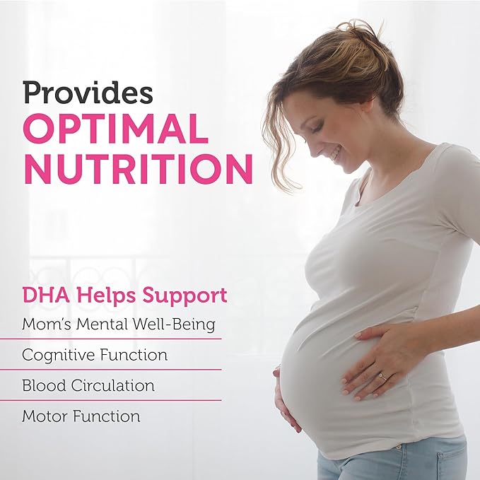 Zahler Prenatal Vitamin with DHA & Folate - DHA Supplements & Prenatal Multivitamin for Mother and Child - Kosher Prenatal DHA Prenatal Vitamins with Iron, Pre Natal Softgels 60 Count