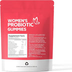VivoNu Vaginal Probiotics for Women, Feminine Balance pH Gummies for Healthy Odor, Yeast Balance & Flora + Vitamin C for Immune Support -Cranberry