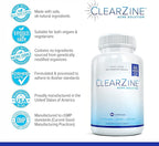 Acne Pills for Teens & Adults | Clear Skin Supplement, Vitamins for Hormonal & Cystic Acne | Stop Breakouts, Oily Skin and Zits, 90 Caps