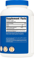 Nutricost Ubiquinol Softgels (100mg, 240 Softgels) - Superior Absorption Antioxidant | Active Form of CoQ10 - Gluten Free, Non-GMO