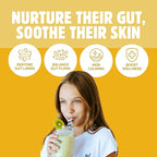 Root & Harmony Glutabiotics Kids Probiotic & L-Glutamine Powder – Daily Children's Gut Health, Skin & Immune Support Supplement, Unflavored, Dairy Free, Gluten Free, 10 Billion CFU, 30ct Bag