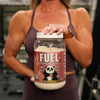 Underground Bio Labs Panda Fuel Premium Protein Whey,Hydrolyzed Collagen,Casein,Probiotics, Enzymes, Keto Friendly,Time Release, 25 Servings (2.5 Pound, Strawberry Ice Cream Crumble)